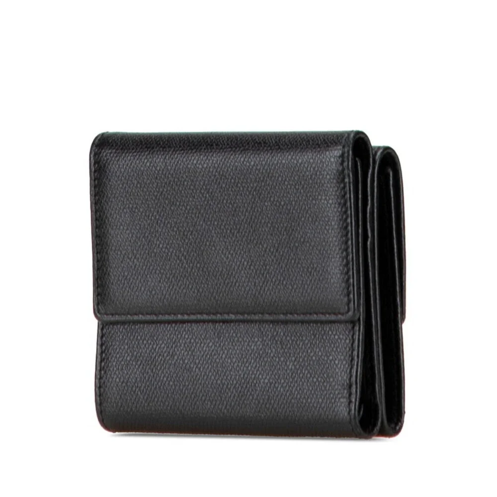 CHANEL Black Leather Wallet